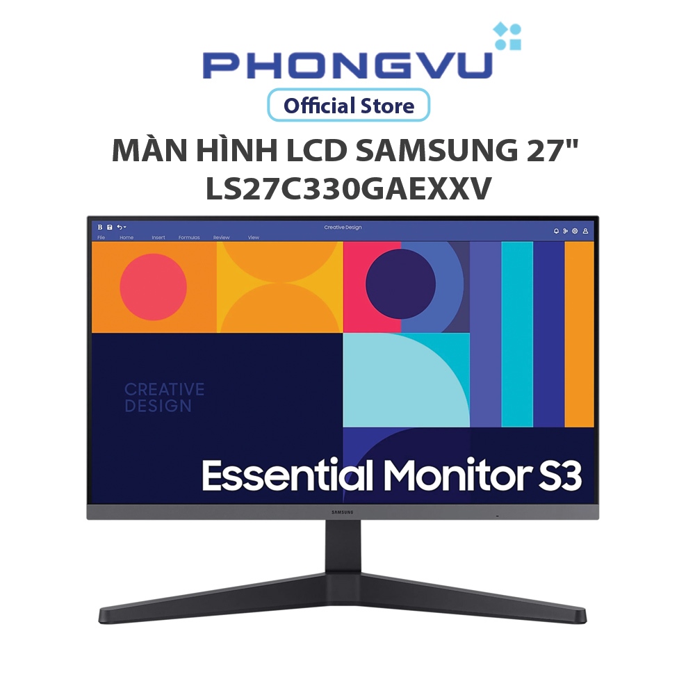 Màn hình LCD Samsung 27" LS27C330GAEXXV (1920 x 1080/ IPS/ 100Hz/ 4ms (GTG)) - Bảo hành 24 tháng