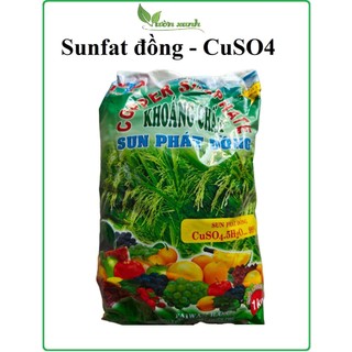 Đồng sunfat CuSO4 - bột xanh diệt nấm sâu bệnh cây trồng