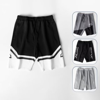 Quần Short Thun Nỉ Bigsize Nam AKYOO 80-140kg, Dày Dặn Không Xù, Không Bai Nhão