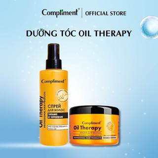  Ủ tóc xịt dưỡng Compliment Oil Therapy phục hồi và nuôi dưỡng tóc chắc khỏe giúp tóc bóng mượt và bồng bềnh 