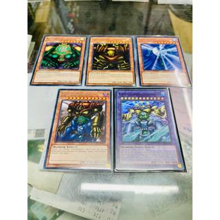 [ Dưa Hấu Yugioh ] Combo 5 thẻ tam đại ma thần Lá thẻ bài Sanga of the Thunder Kazejin Suijin Gate Guardians Combined