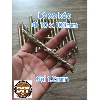 Lò xo kéo phi 10 dài 10cm sợi 1.2mm