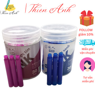 Mực Ink Tím/Xanh xóa được, ống mực ink Tím/Xanh xóa, ống mực xóa học sinh tiểu học, mực xóa được tiện lợi không lem màu