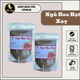Mặt nạ ngũ hoa hạt xay mịn dùng cho da mụn - giảm sưng viêm sau nặn mụn -thienhangspa