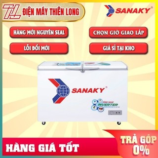 Tủ đông SANAKY 270 lít VH-3699A3 - 1 NGĂN ĐÔNG 2 CÁNH - BẢO HÀNH CHÍNH HÃNG 2 NĂM TẬN NƠI