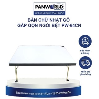 Bàn gỗ chữ nhật gấp gọn Panworld PW-64CN 60x40cm | Bảo hành 6 tháng