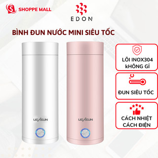 Bình đun nước mini siêu tốc DELADEP pha sữa, trà, cafe, đi du lịch dã ngoại hàng nội địa cao cấp BDN01