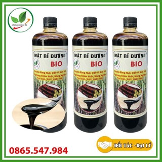 Combo 3 chai. Mật rỉ đường chất lượng cao. Chai 1l