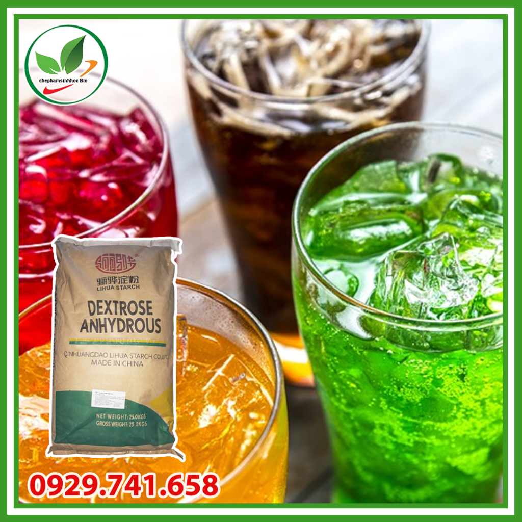 Đường Dextrose Anhydrous Bao 25kg.