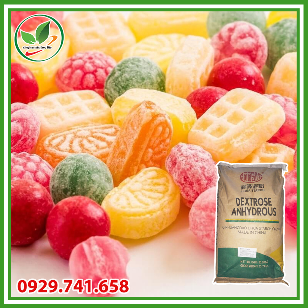 Đường Dextrose Anhydrous Bao 25kg.