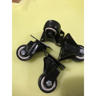 bộ 4 bánh xe (2 xoay 2 đứng)