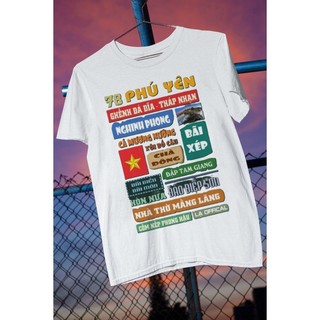 Áo thun unisex 63 Tỉnh Thành 78 Phú Yên
