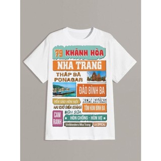 Áo thun unisex 63 Tỉnh Thành 79 Khánh Hòa