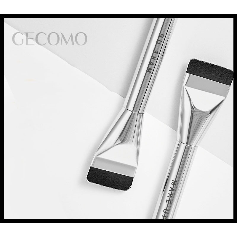Cọ nền bảng dẹt GECOMO - cọ dàn nền, tán kem nền mỏng nhẹ, đầu cọ dẹt