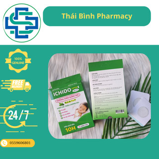 Miếng Dán Giảm Ho Ichido Letco - Hộp 6miếng