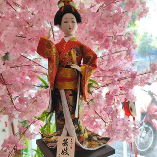 Búp bê geisha dáng đứng 30cm