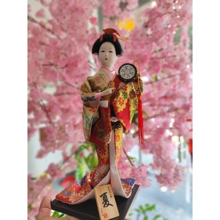 Búp bê geisha dáng đứng 30cm