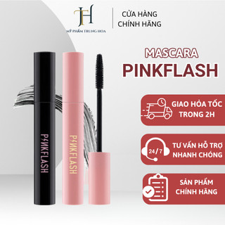 Mascara PINKFLASH chuốt mi trang điểm lâu trôi không nhòe đầu cọ mảnh chống thấm nước