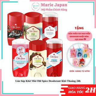 Lăn Sáp Khử Mùi Old Spice Deodorant Khô Thoáng 24h Mẫu Mới Nhất