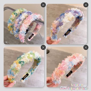 Băng Đô Cài Tóc Đính Hoa Handmade