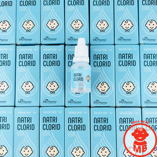 Nước muối sinh lý cho bé natriclorid 0,9% hộp 10ml