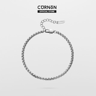  Vòng Tay Nam Curnon Lucas - Bộ Sưu Tập THE ESSENTIALS - Trang Sức Vòng Xích Phong Cách Mạnh Mẽ - Chất Liệu Thép Không Gỉ 