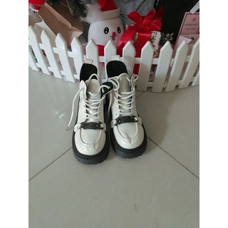 Boot cổ chân vintage thời trang 2hand