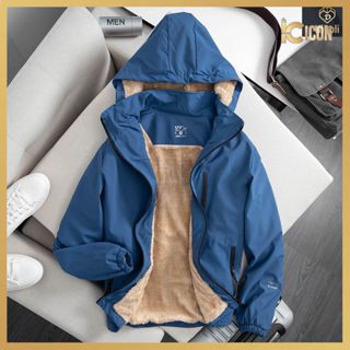 ÁO KHOÁC GIÓ NAM NỮ UNISEX , ÁO GIÓ DÀI TAY LÓT LÔNG CAO CẤP PHONG CÁCH HÀN QUỐC  AG02 - ICON