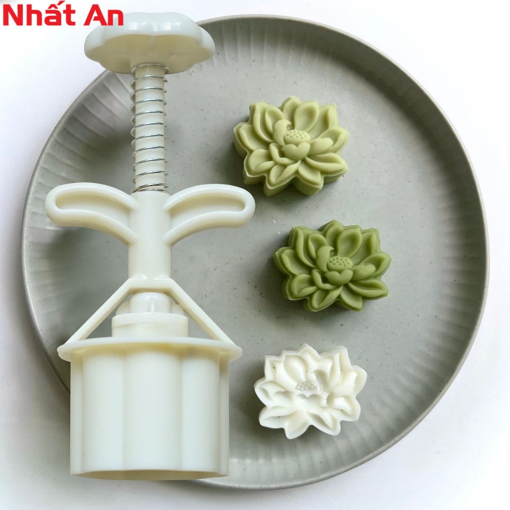 Khuôn trung thu 1 mặt sen 50gr