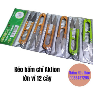 Kéo Bấm Chỉ Aktion loại lớn chính hãng dùng trong thêu thùa, may mặc - Kéo bấm chỉ cao cấp