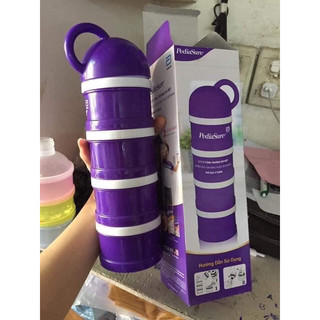 Hộp chia sữa và đồ ăn 4 ngăn