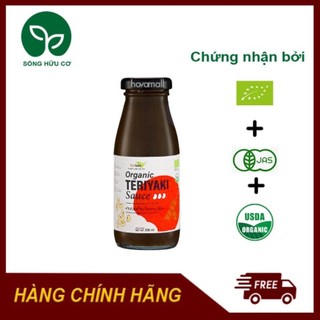 Sốt teriyaki hữu cơ 200ml lumlum - date: 10/2024