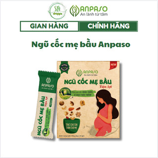 Ngũ cốc mẹ bầu anpaso, bột ngũ cốc không đường óc chó hạnh nhân dinh dưỡng cho mẹ bầu giàu vitamin