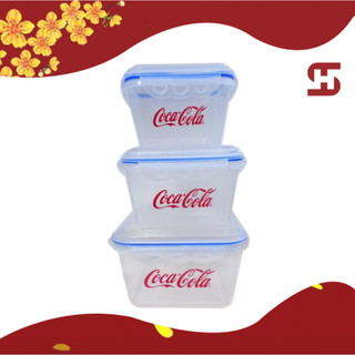 Bộ 3 hộp lưu trữ thực phẩm nhựa hiệp thành