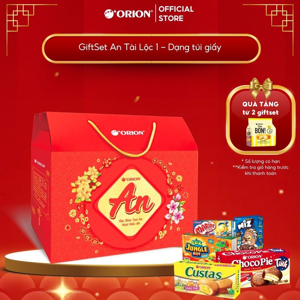 Bộ Quà Tết ORION - AN TÀI LỘC 1 657.6g 