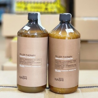 DẦU GỘI XẢ NASHI FILLER THERAPY RESTORATIVE 1000ML