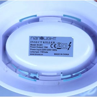 bóng đèn bắt muỗi nanolight