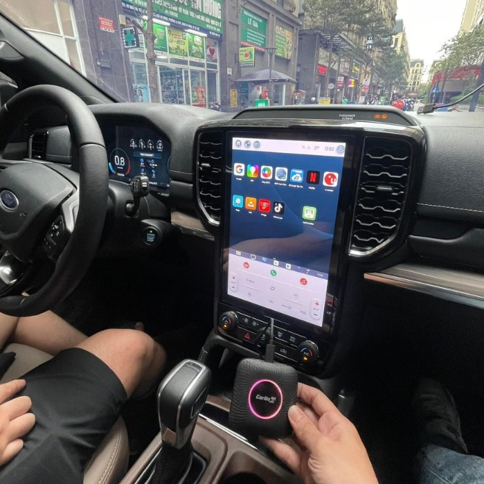 Bộ Android Box Chính Hãng Carlinkit Tbox Ambient Led Qualcomm 6225, Tbox Plus Qualcomm 6125 tặng VietmapS2 dành cho ô tô | BigBuy360 - bigbuy360.vn