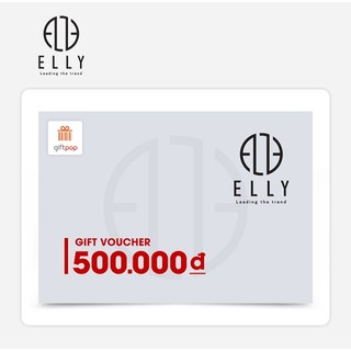 Toàn quốc [Evoucher] ELLY - Phiếu quà tặng trị giá 500.000 VNĐ