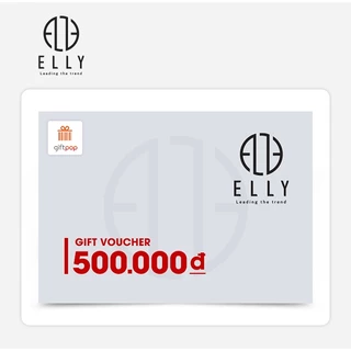 Toàn quốc [Evoucher] ELLY - Phiếu quà tặng trị giá 500.000 VNĐ