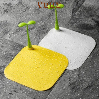Nắp bịt miệng cống mầm cây chống mùi hôi, rò rỉ hiệu quả, chất liệu silicon cao cấp, họa tiết dễ thương, tiện lợi