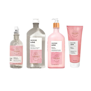 BILL BBW GEL TẮM & KEM DƯỠNG THỂ BODY CREAM LOVE ROSE VANILLA USA