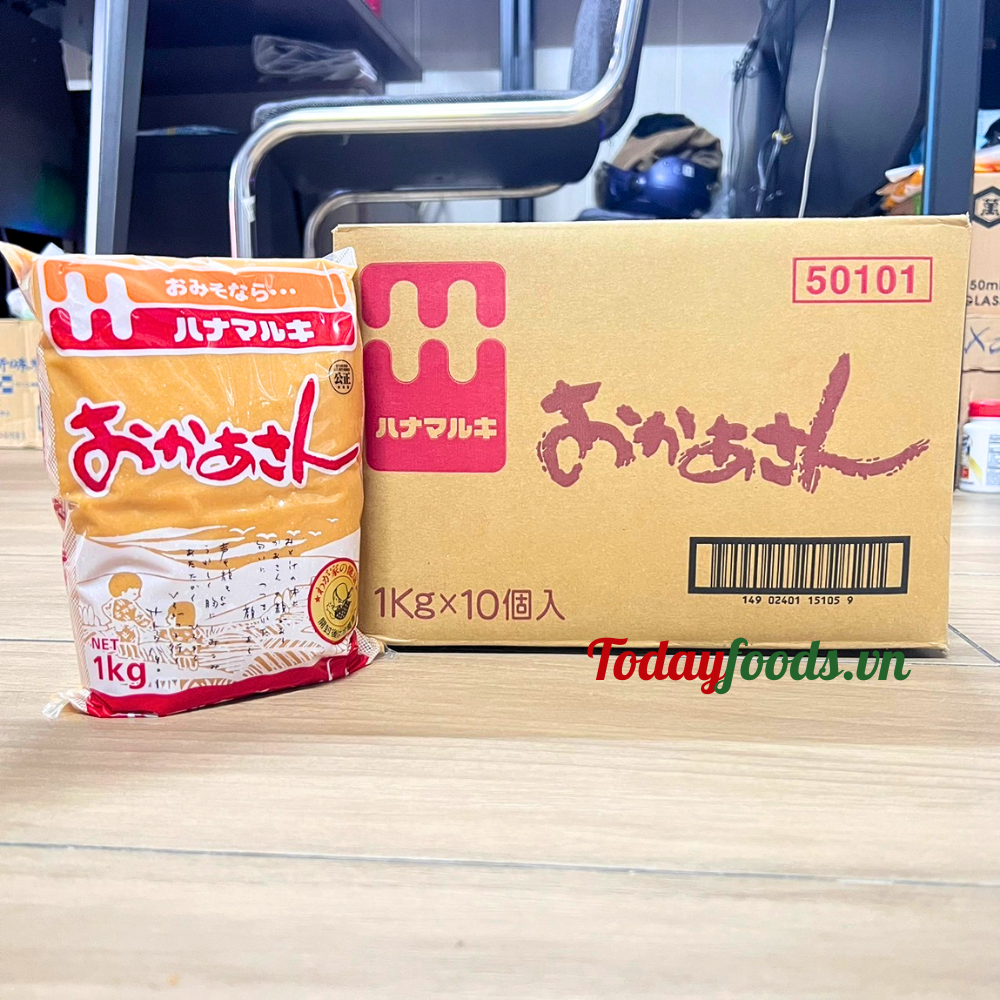 Tương Miso Okasan 1KG | Hàng chuẩn Nhật Bản