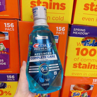 Nước súc miệng Crest Prohealth 1 lít của Mỹ