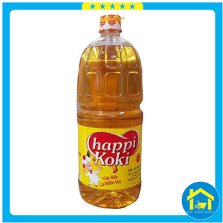 Dầu ăn Happi Koki chai 2 lít