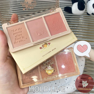 Bảng phấn má hold live 3 ô