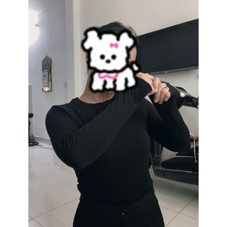 Áo thun gân thu đông tay dài cho nữ giữ nhiệt - garment