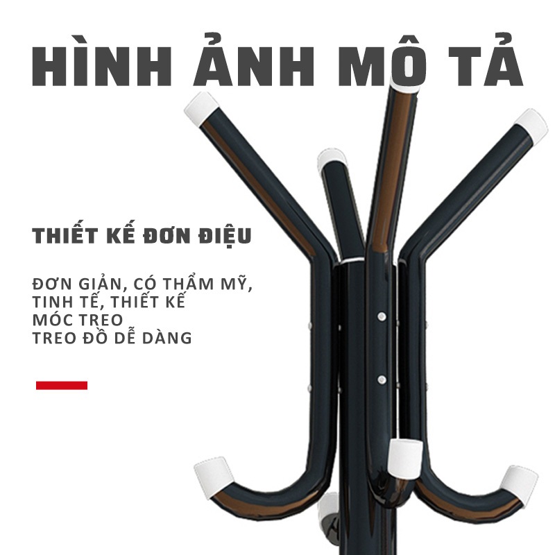 Cây Treo Quần Áo Móc Treo Khung Thép Chắc Chắn, Sơn Tĩnh Điện Chống Rỉ Đa Năng, Tiện Lợi  Tích Hợp Nhiều Móc Treo | BigBuy360 - bigbuy360.vn