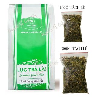 Trà lài, lục trà lài Lộc Phát vị đậm thơm ngon gói lẻ 100g-200g pha trà đào trà trái cây cực ngon
