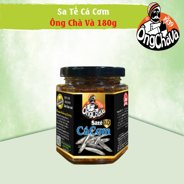 Sa Tế Cá Cơm Ông Chà Và XO 180gram (Anchovy XO Satay)